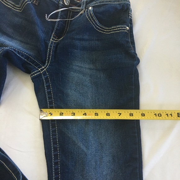 Justice | Simply Low, Skinny boot Jeans Sz 14/blue - Picture 14 of 16